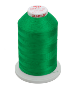 1278-Bright Green Sulky™ Rayon Thread 40 Wt. 5,500 yd. Cone