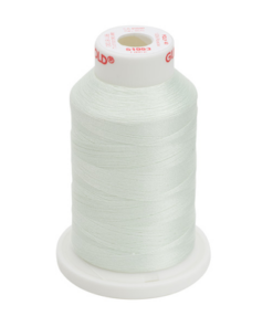 61063 - Pale Yellow-Green Polyester Embroidery Thread - 40 Wt. 1,100 yd. Cone
