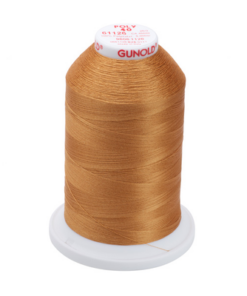 61126 - Tan Polyester Embroidery Thread - 40 Wt. 5,500 yd. Cone