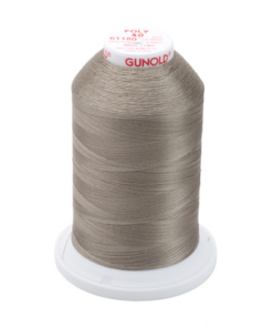 61180 - Medium Taupe Polyester Embroidery Thread - 40 Wt. 5,500 yd. Cone