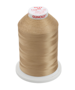 1128-Dk. Ecru Sulky™ Rayon Thread 40 Wt. 5,500 yd. Cone