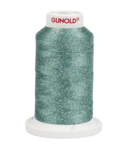50571 - Light Teal with Silver Sparkle 30 Wt. Poly Sparkle™ 1,100 yd. Cone