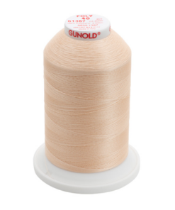 61387 - Light Apricot Polyester Embroidery Thread - 40 Wt. 5,500 yd. Cone