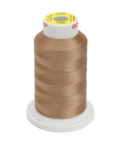 61128 - Dark Ecru Polyester Embroidery Thread - 60 Wt. 1,650 yd. Cone