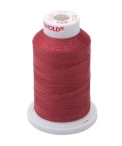 61190 - Medium Burgundy Polyester Embroidery Thread - 40 Wt. 1,100 yd. Cone