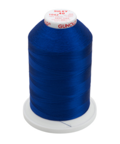 1042-Bright Navy Blue Sulky™ Rayon Thread 40 Wt. 5,500 yd. Cone