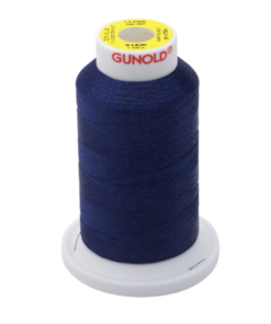 61420 - Medium Indigo Polyester Embroidery Thread - 60 Wt. 1,650 yd. Cone