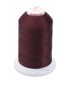 61189 - Dark Chestnut Polyester Embroidery Thread - 40 Wt. 5,500 yd. Cone