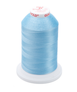 61145 - Powder Blue Polyester Embroidery Thread - 40 Wt. 5,500 yd. Cone