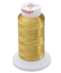 7002 - Antique Gold Metallic Embroidery Thread - 30 Wt. 1,100 yd. Cone