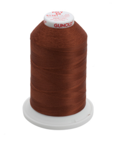 61391 - Tuscan Red Polyester Embroidery Thread - 40 Wt. 5,500 yd. Cone