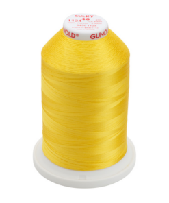 1124-Sun Yellow Sulky™ Rayon Thread 40 Wt. 5,500 yd. Cone