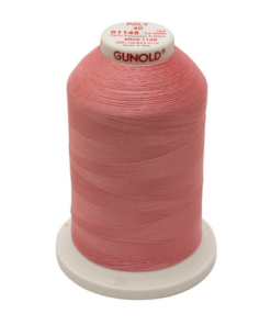 61148 - Light Coral Polyester Embroidery Thread - 40 Wt. 5,500 yd. Cone