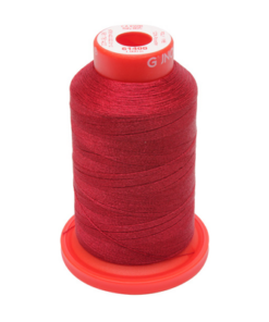 61400- Carmine Red - Poly Fire™ Retardant Embroidery Thread - 40 Wt. 1,100 yd. Cone