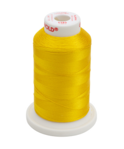 1185-Golden Yellow Sulky™ Rayon Thread 40 Wt. 1,100 yd. Cone