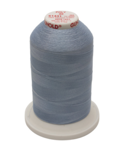 61431 - Sky Blue Polyester Embroidery Thread - 40 Wt. 5,500 yd. Cone