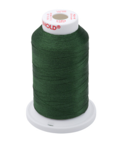 61454 - Dark Green Polyester Embroidery Thread - 40 Wt. 1,100 yd. Cone