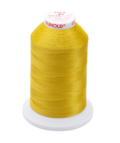 61159 - Temple Gold Polyester Embroidery Thread - 40 Wt. 5,500 yd. Cone