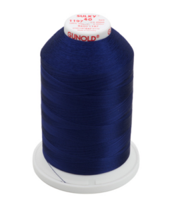 1197-Med. Navy Sulky™ Rayon Thread 40 Wt. 5,500 yd. Cone