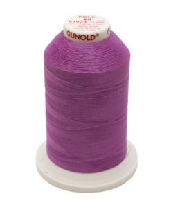 61033 - Dark Orchid Polyester Embroidery Thread - 40 Wt. 5,500 yd. Cone