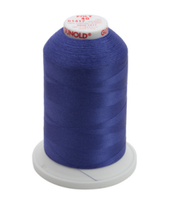 61417 - Blue Violet Polyester Embroidery Thread - 40 Wt. 5,500 yd. Cone