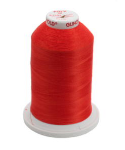 61392 - Internat'l Orange Polyester Embroidery Thread - 40 Wt. 5,500 yd. Cone