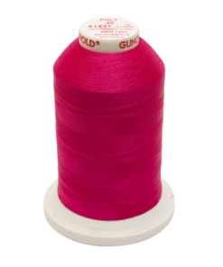 61231 - Medium Rose Polyester Embroidery Thread - 40 Wt. 5,500 yd. Cone