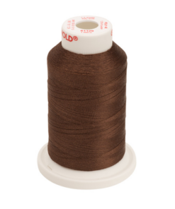 61129 - Brown Polyester Embroidery Thread - 40 Wt. 1,100 yd. Cone