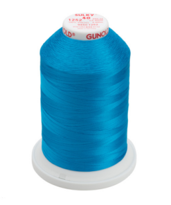 1252-Bright Peacock Sulky™ Rayon Thread 40 Wt. 5,500 yd. Cone