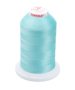 61045 - Light Teal Polyester Embroidery Thread - 40 Wt. 5,500 yd. Cone