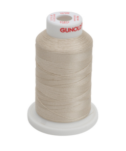 61472 - Light Ecru Polyester Embroidery Thread - 40 Wt. 1,100 yd. Cone