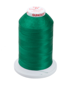 61451 - Summer Green Polyester Embroidery Thread - 40 Wt. 5,500 yd. Cone