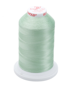 61047 - Mint Green Polyester Embroidery Thread - 40 Wt. 5,500 yd. Cone