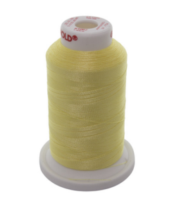 61067 - Lemon Yellow Polyester Embroidery Thread - 40 Wt. 1,100 yd. Cone