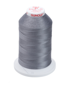 61219 - Gray Polyester Embroidery Thread - 40 Wt. 5,500 yd. Cone
