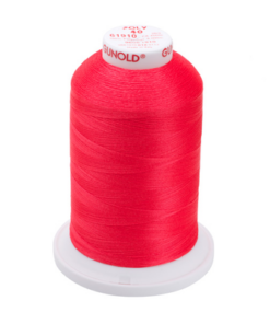 61910 - Fuschia Neon Polyester Embroidery Thread - 40 Wt. 5,500 yd. Cone