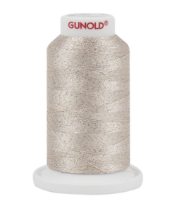 50522 - Light Ecru with Silver Sparkle 30 Wt. Poly Sparkle™ 1,100 yd. Cone
