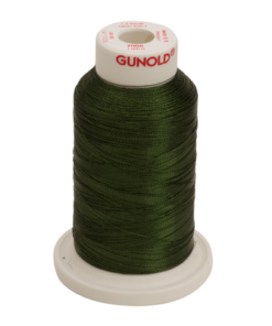 7056 - Pine Green Metallic Embroidery Thread - 30 Wt. 1,100 yd. Cone