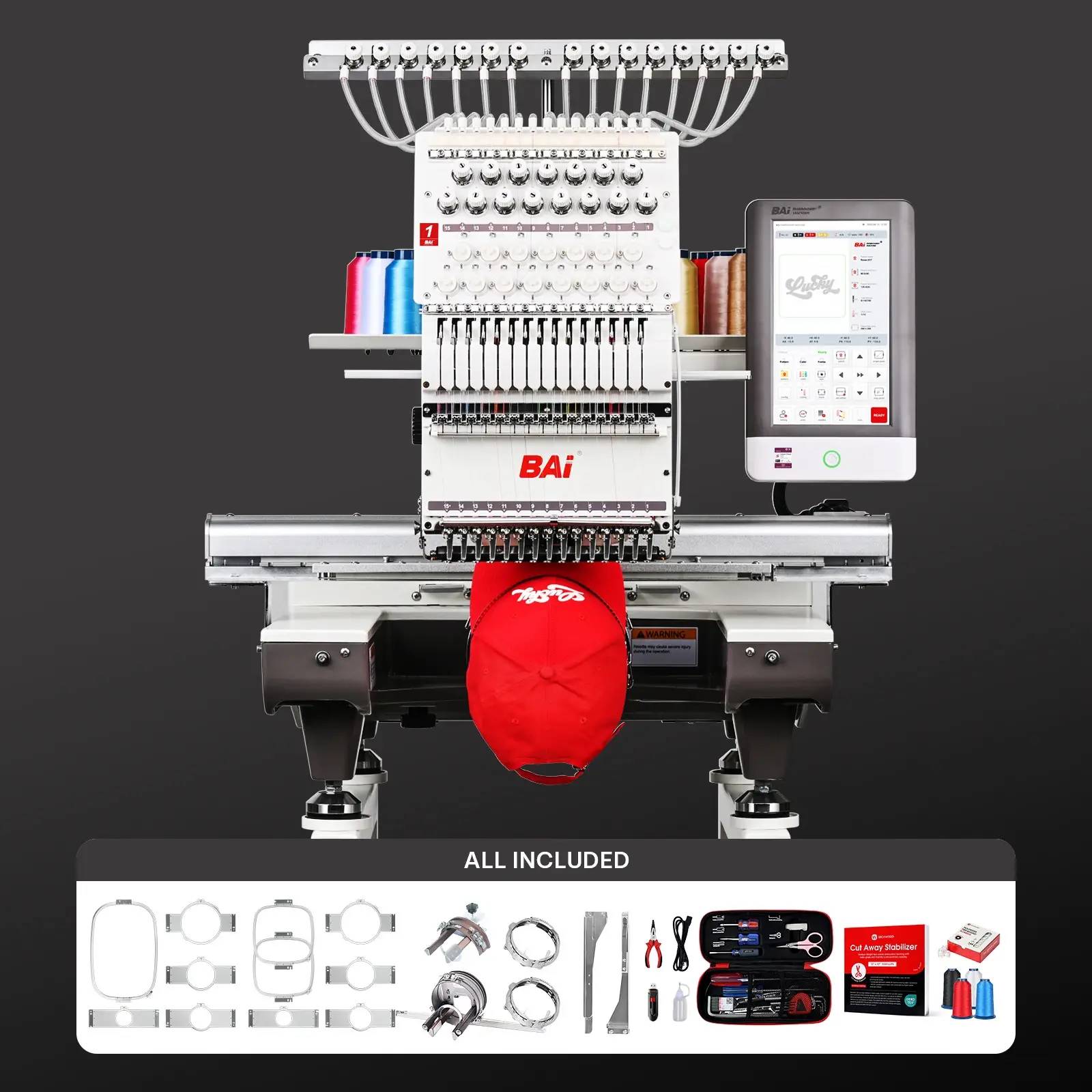 THE MIRROR BAi Commercial Embroidery Machine