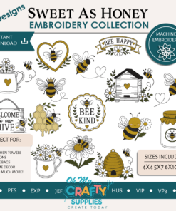 Sweet as Honey Collection of 15 Designs