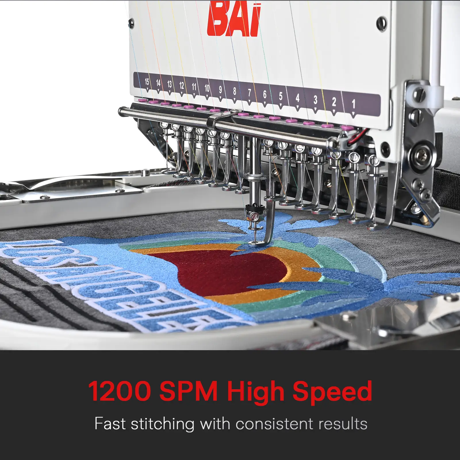 THE MIRROR BAi Commercial Embroidery Machine - Image 2