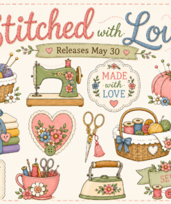 Stitched With Love Collection of 13 Designs