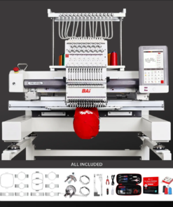 THE VISION BAi Commercial Embroidery Machine