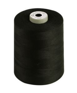 Bobby Syn 100 Black Spun Polyester Bobbin Thread 16,404 yd. Cone