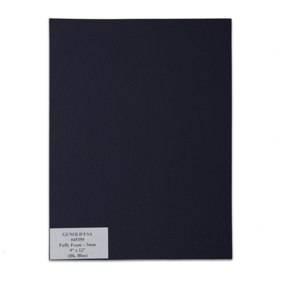 Puffy Foam (Dark Blue) 3mm 9 in. X 12 in.