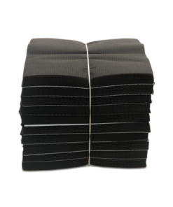 Soft N' Sheer Embroidery Backing - Black 7 in. x 7 in. 500 pc Bundle