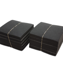 Totally Stable 2095 Embroidery Backing - Black 6.5 in. x 6.5 in. 500 pc Bundle