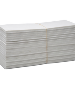Quick Tear 2025 Embroidery Cap Backing - White 4 in. x 11 in. 500 pc Bundle
