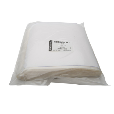 7 in. X 7 in. Die Cut Solvy - Water Soluble!