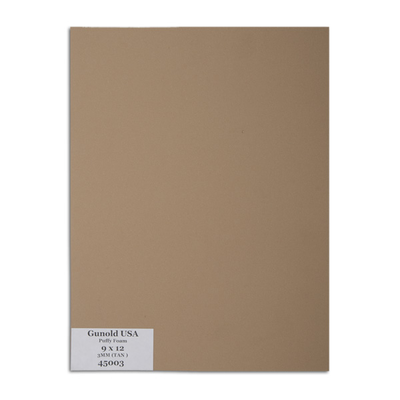 Puffy Foam (Tan) 3mm 9 in. X 12 in.